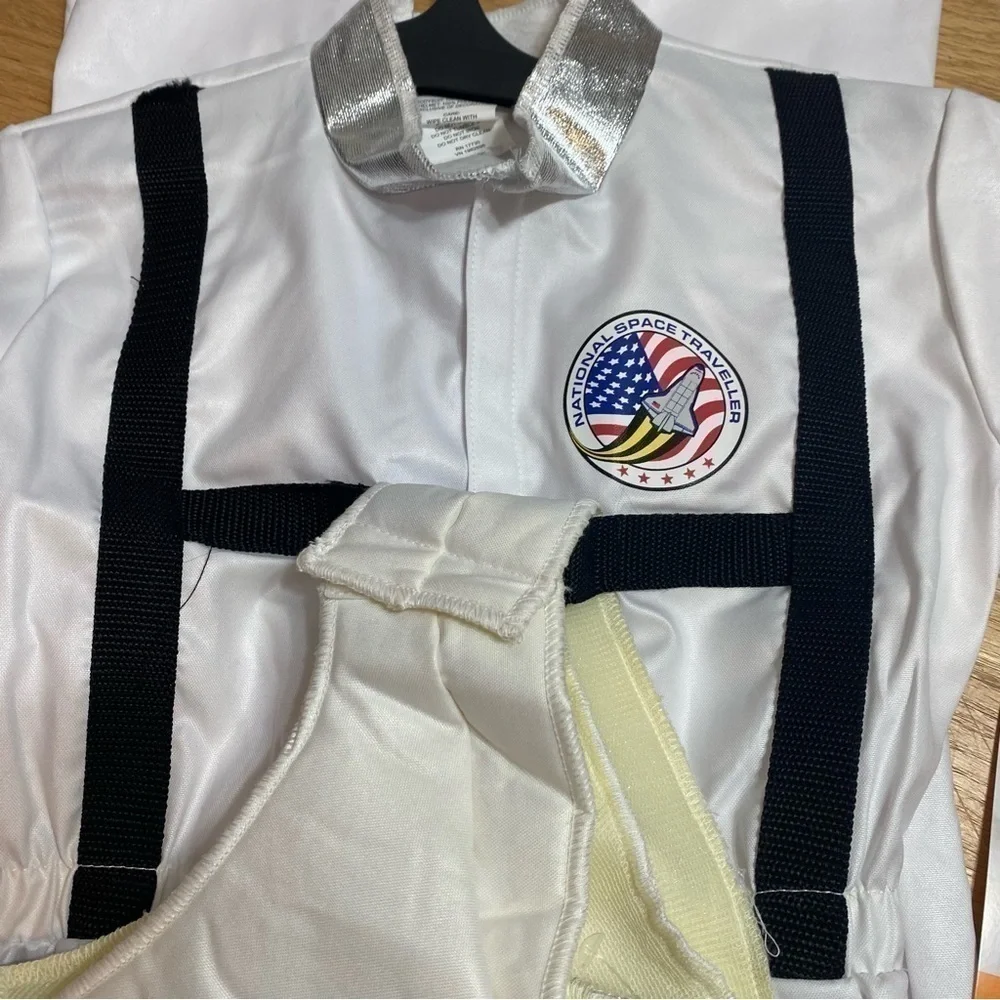 Astronaut Jumpsuit Costume NEW Kids Small Helmet Halloween Pretend Play Target